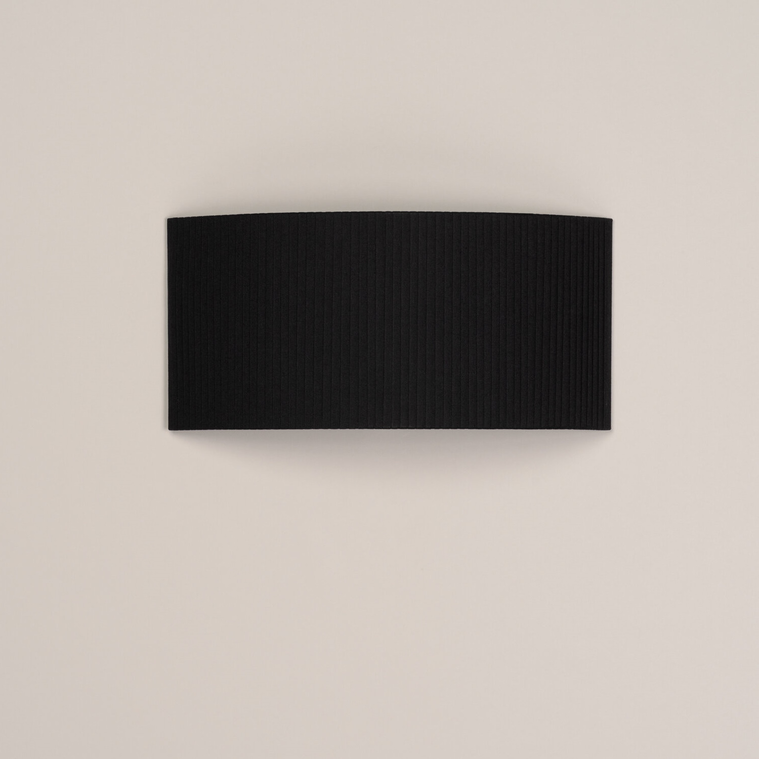 Comodín rectangular wall lamp Black ribbon Santa & Cole