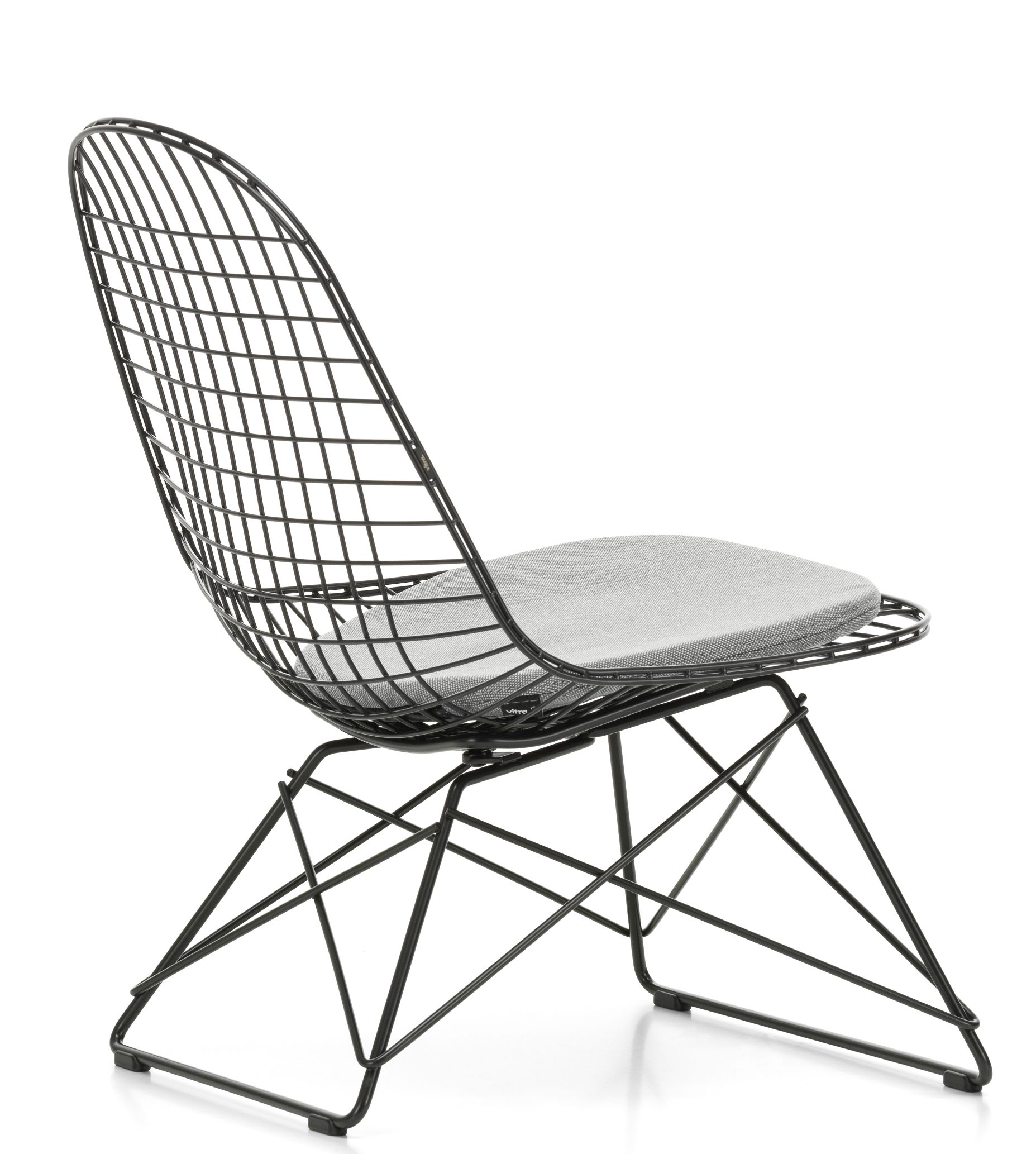 LKR-5 Wire Chair Chair with Seat Cushion Vitra