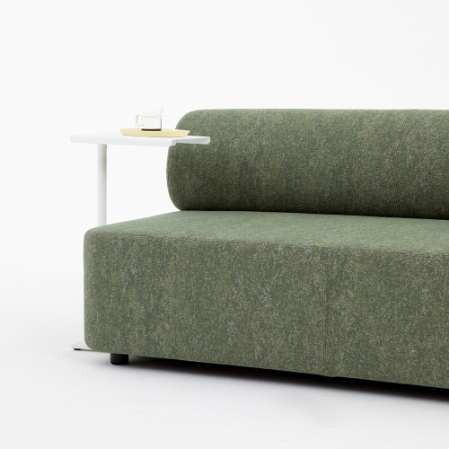 Mezza seating element with backrest Sofa Cascando 