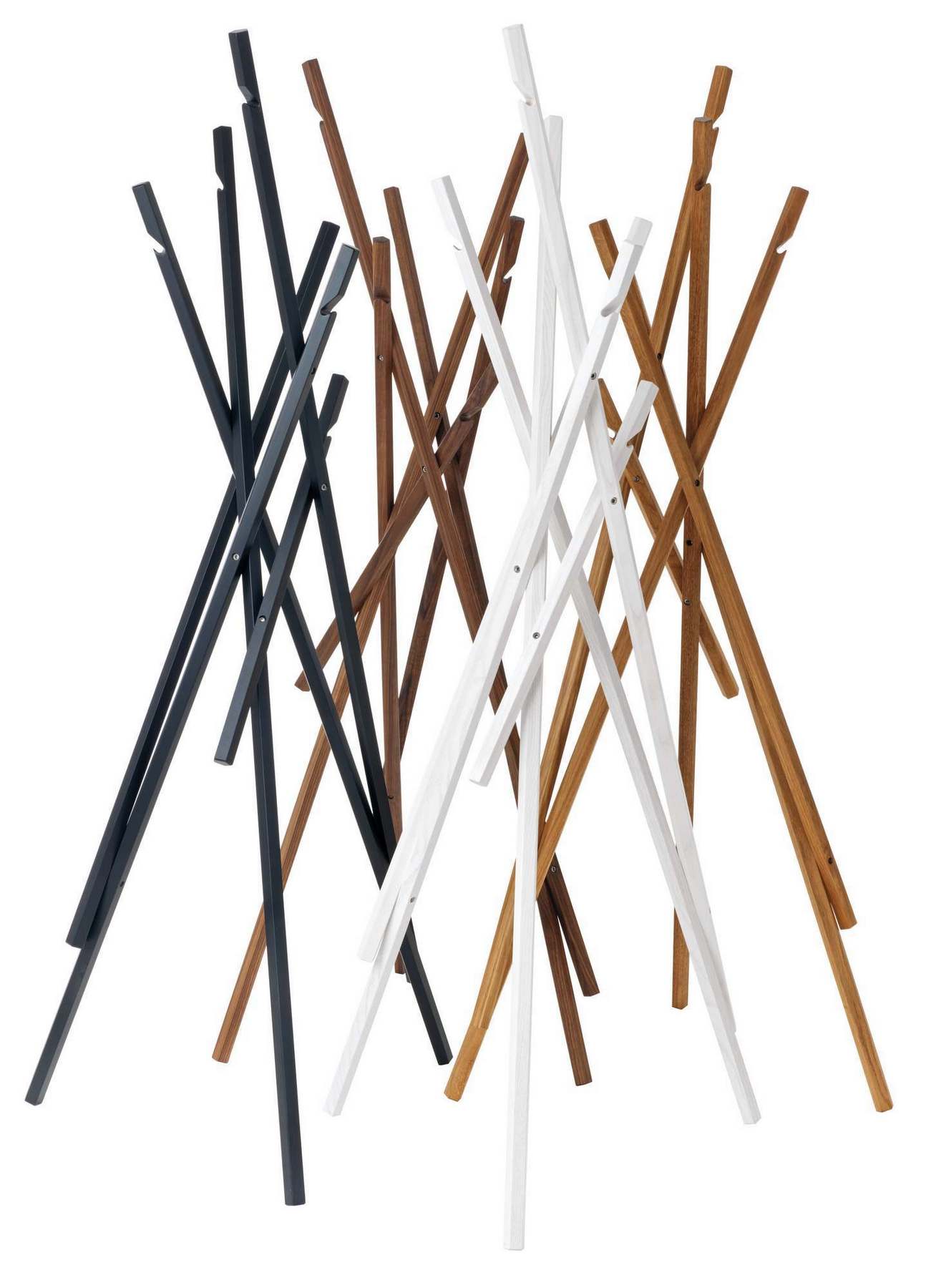 Sticks Coat Rack ESCHE NIGHT BLUE Schönbuch SINGLE PIECES