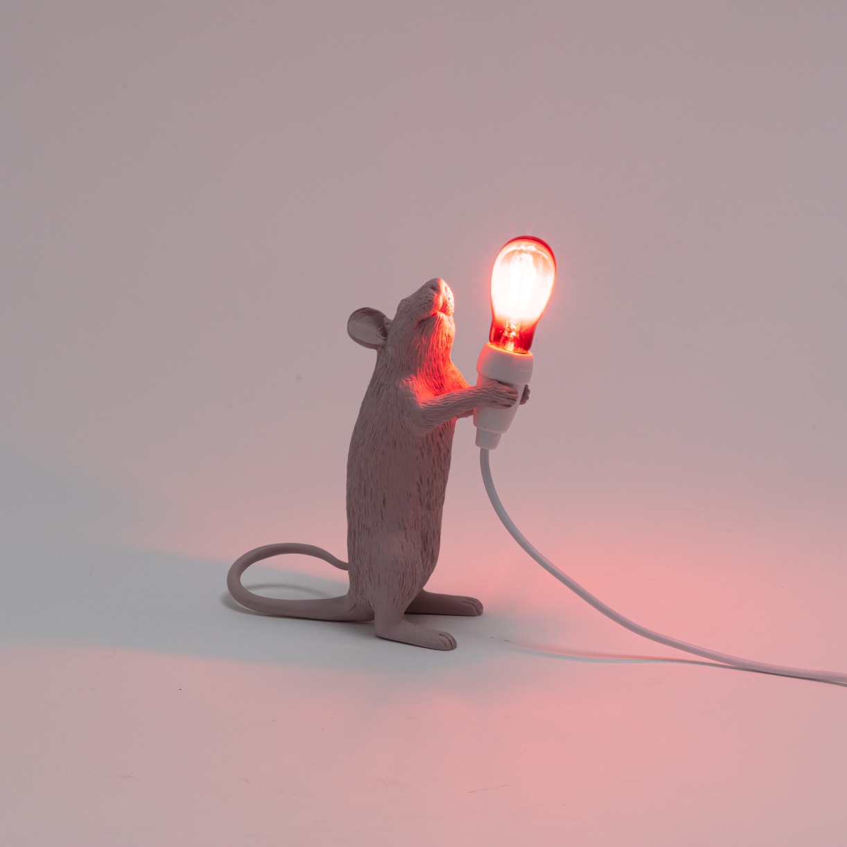 Mouse Lamp Step Love Edition USB Table Lamp Seletti