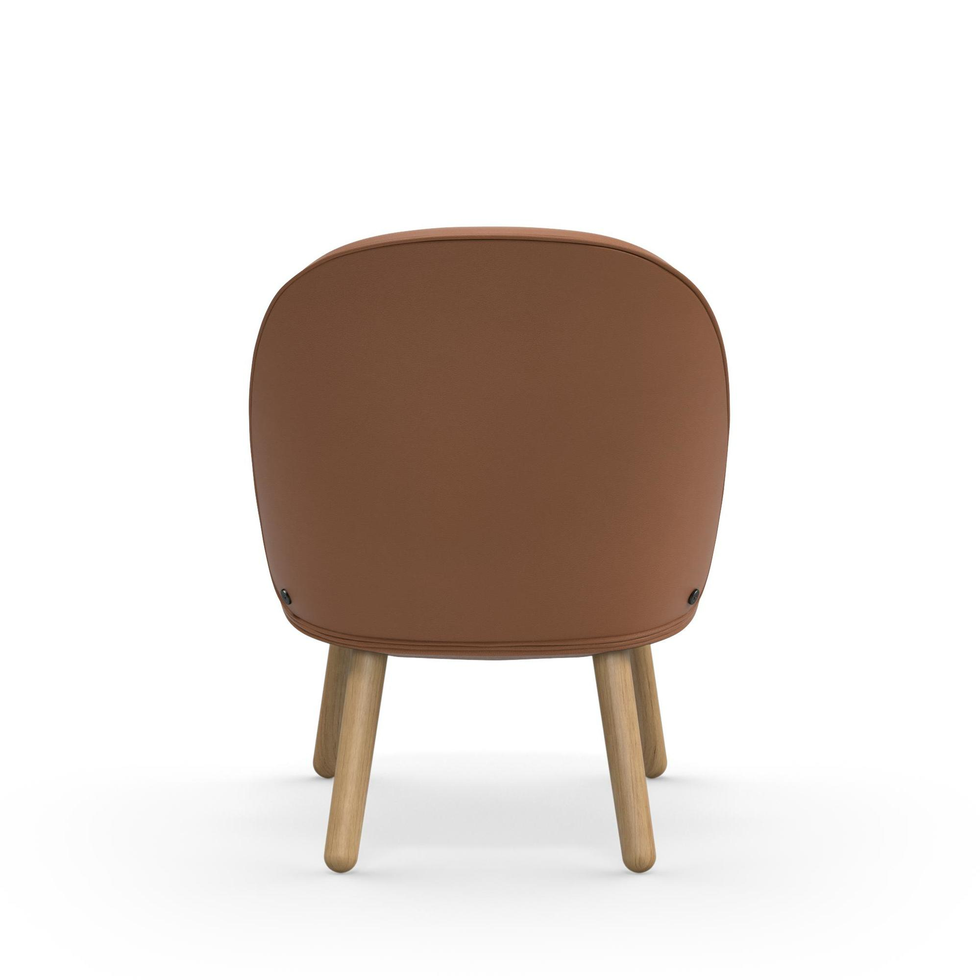 Ace Lounge Chair oak Normann Copenhagen Ultraleather