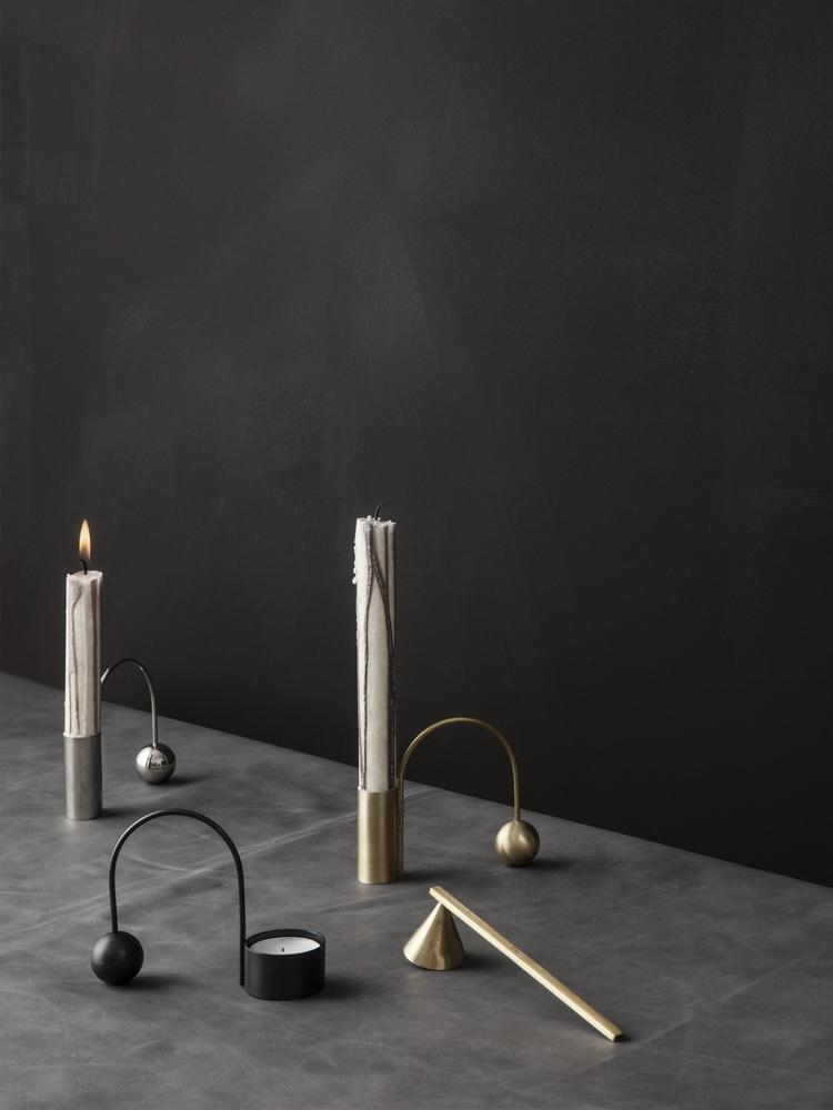Brass Extinguisher Candle snuffer Ferm Living SINGLE PIECE