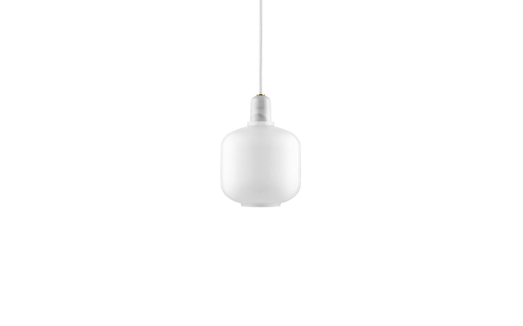 Amp Lamp Pendant light Normann Copenhagen Gold/Green Ø 11,2 cm