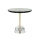 Table top: Green / Frame: Brass / Foot: Transparent