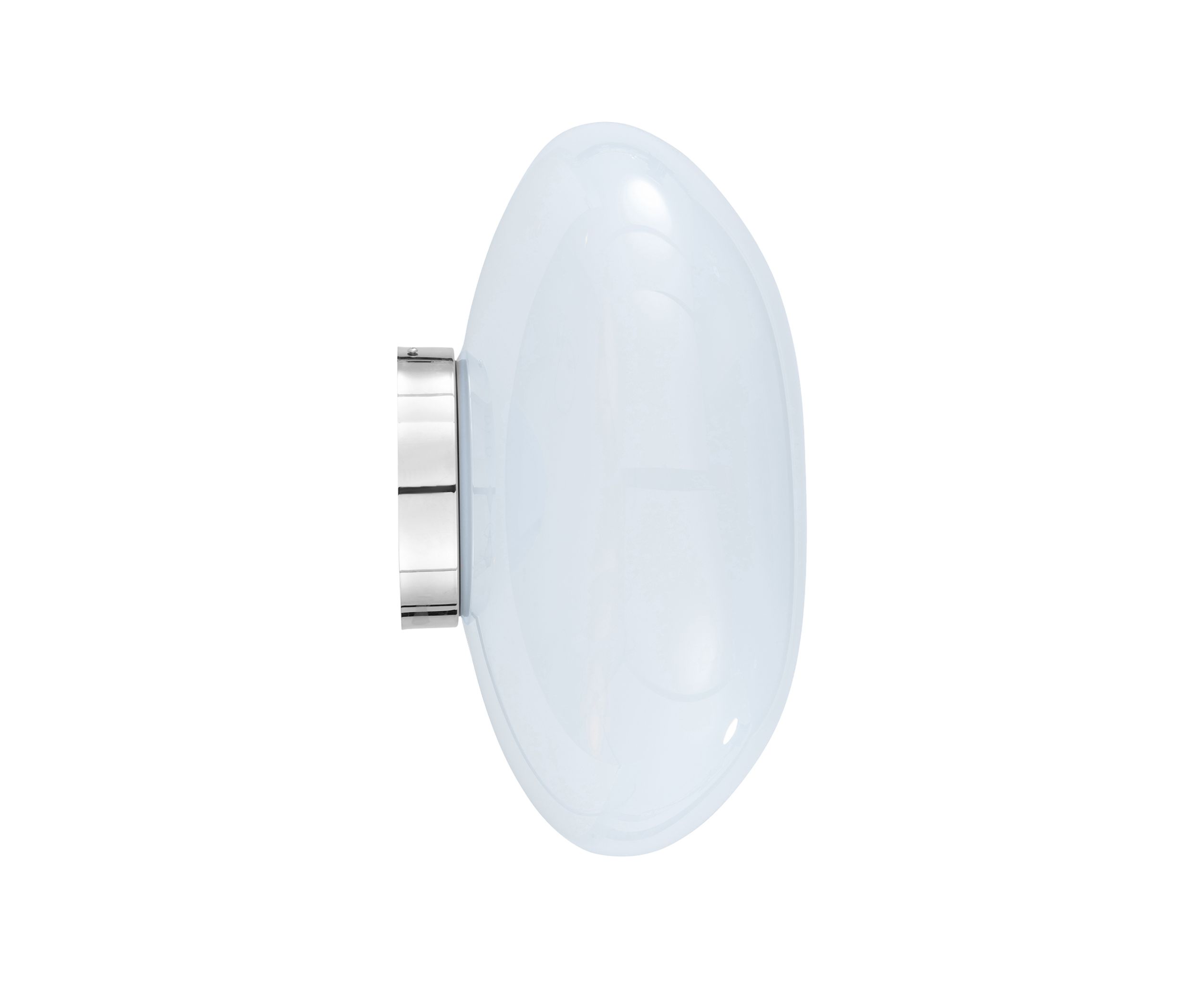 Melt Surface LED Wall Light Opal - Silver Tom Dixon