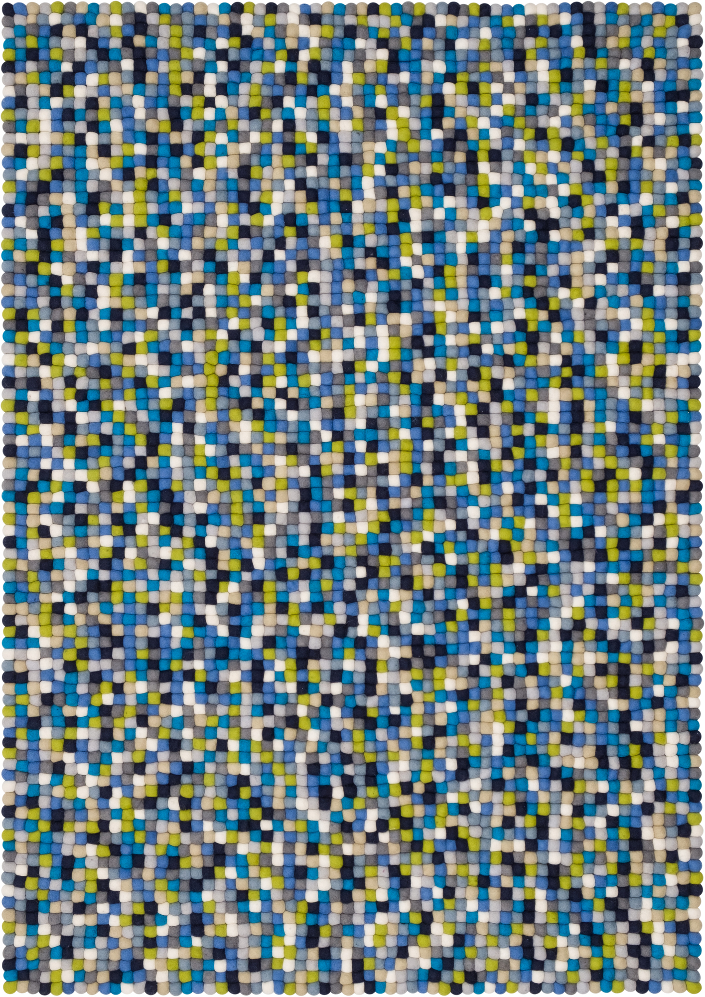 Felt ball Carpet 160x230 cm Myfelt Fritz