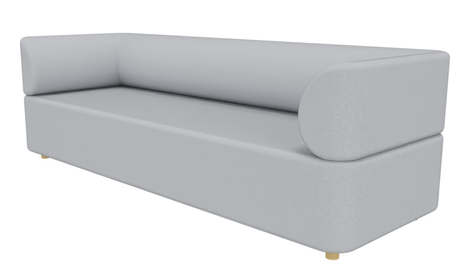 Mezza seating element Sofa Cascando
