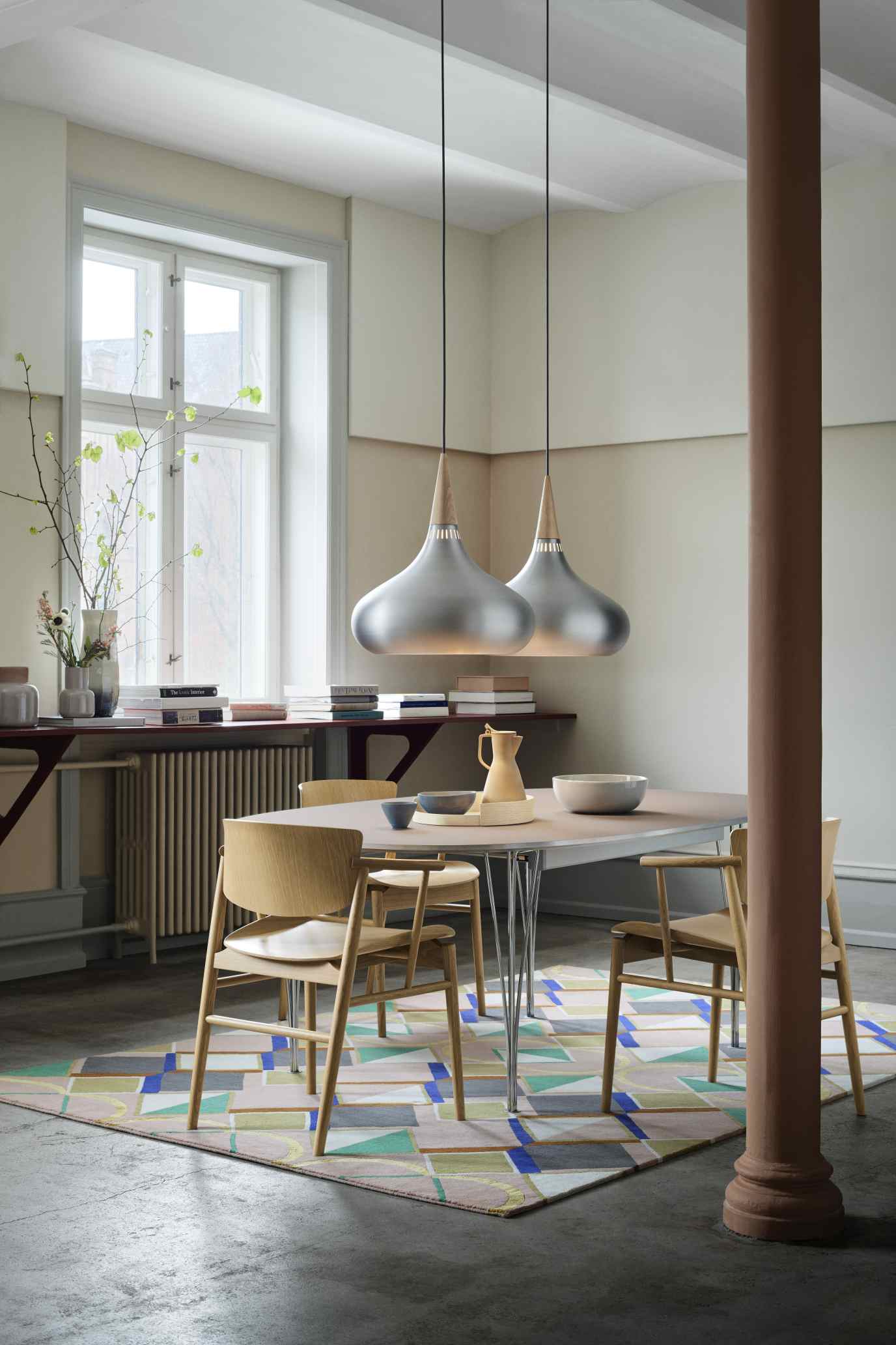 Orient pendant lamp SILVER Fritz Hansen SINGLE PIECES