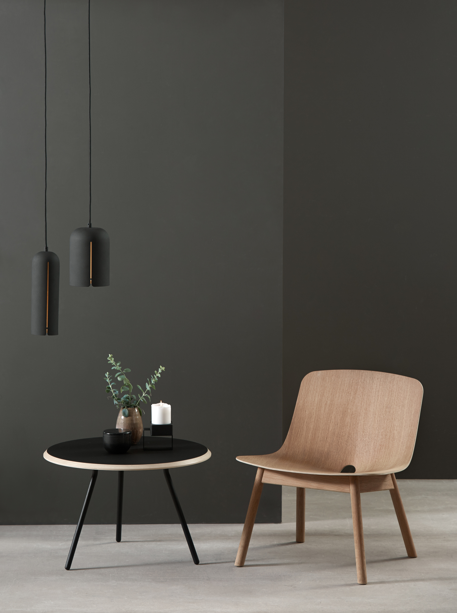 Gap Pendant lamp tall Woud