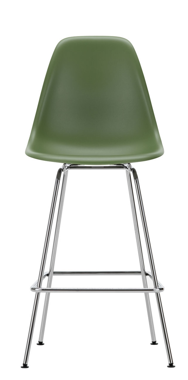 Eames Plastic Bar Stool Medium Vitra