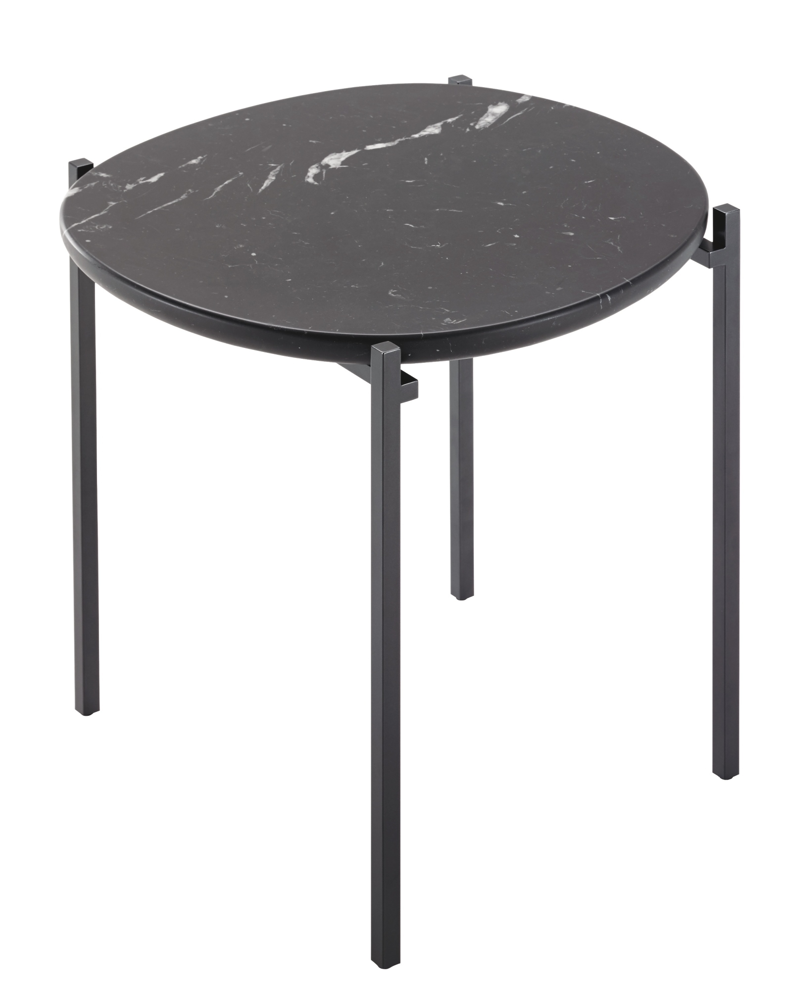 Niobe Beistelltisch Zanotta-Marmor Nero Marquinia