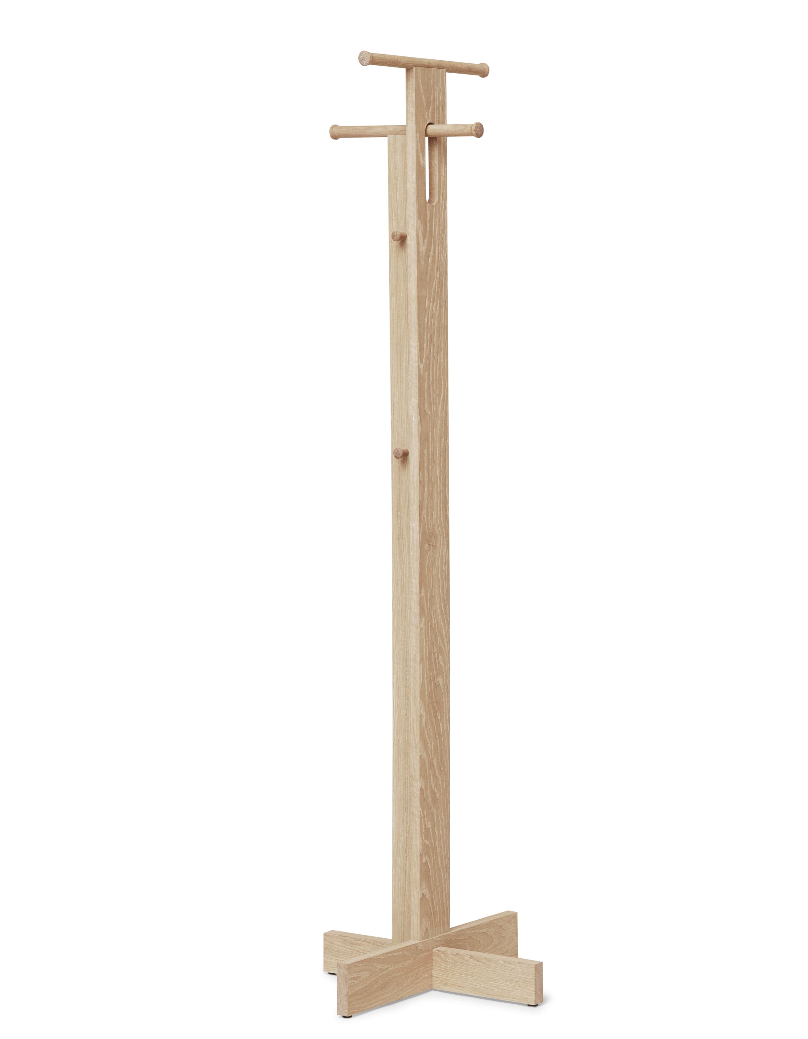Foyer Coat Rack white oiled Form & Refine