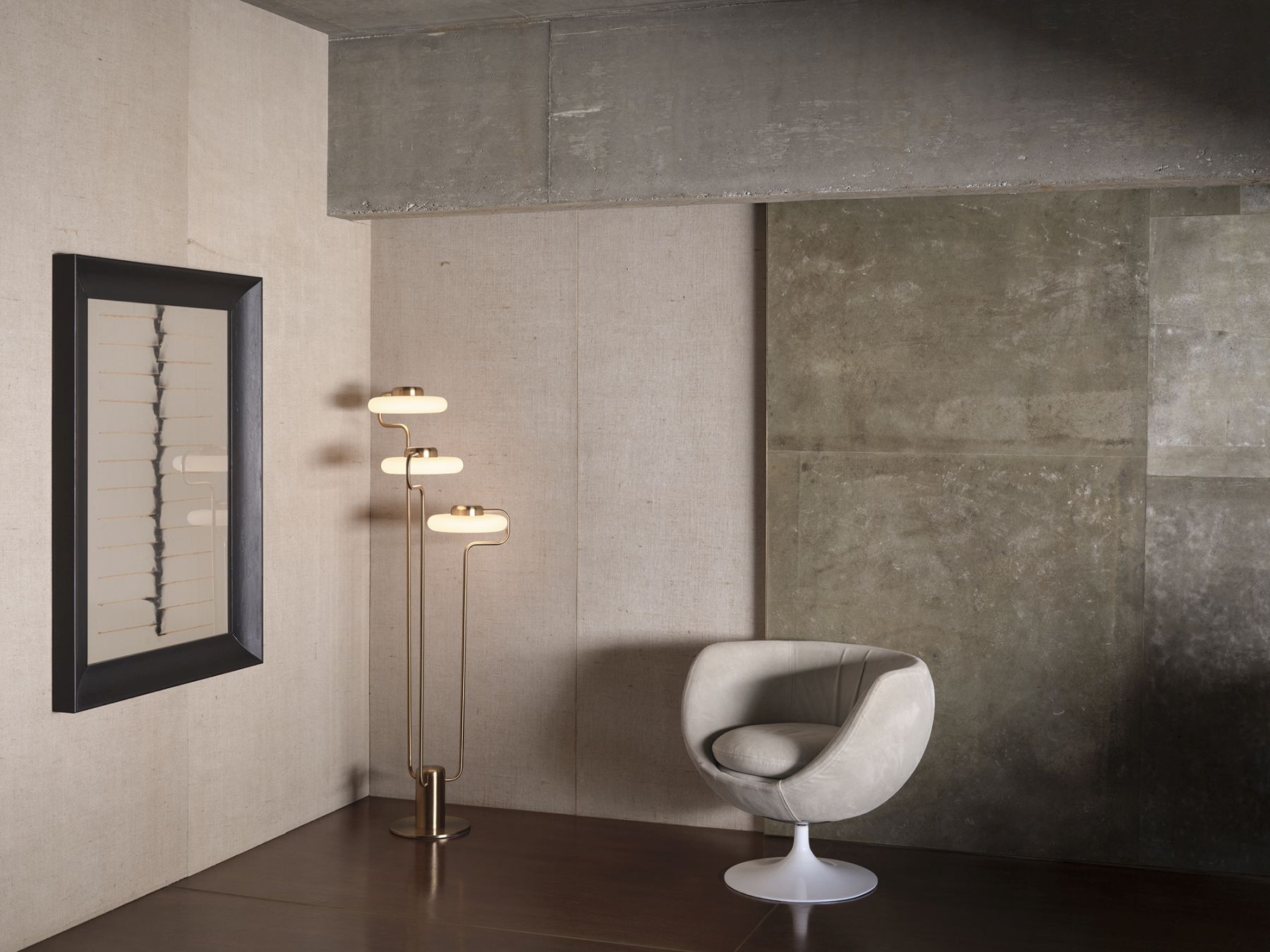 Tratto Floor lamp black Kdln
