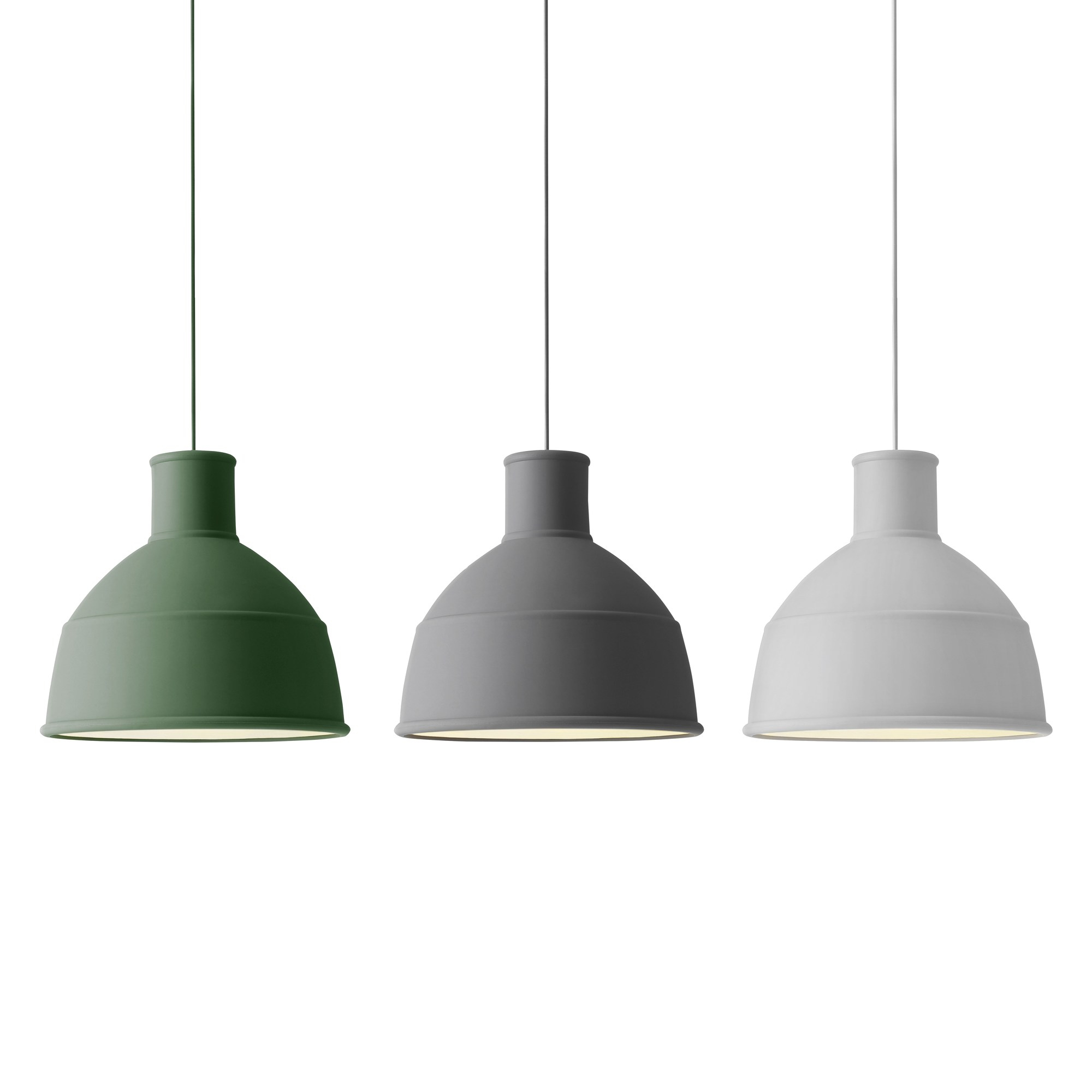 Unfold Pendant Lamp Muuto Dusty red