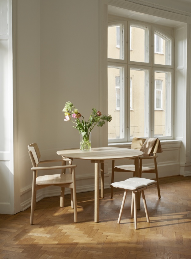 Hven table Ø 110 x H 73 cm Skagerak by Fritz Hansen