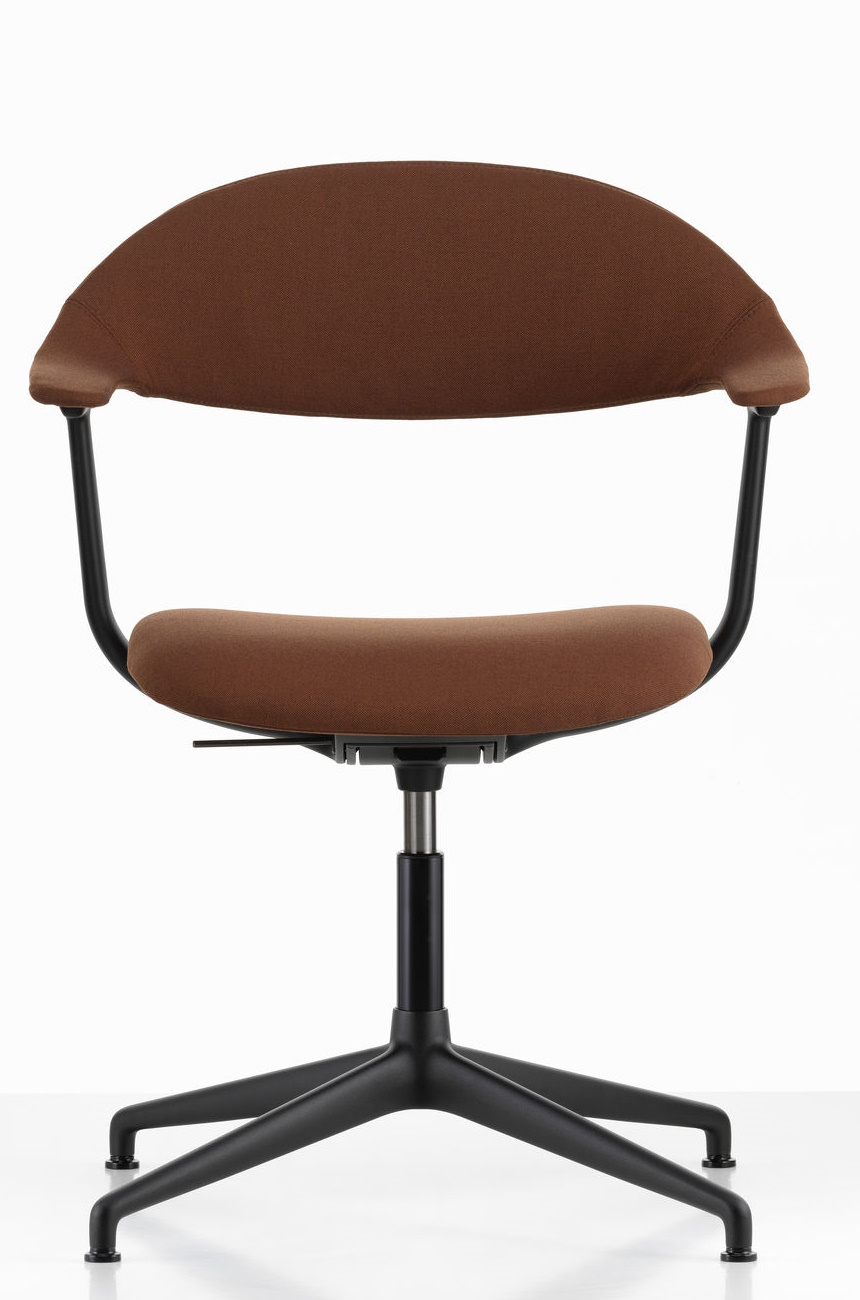 Mynt back and seat Plywood office swivel chair Vitra