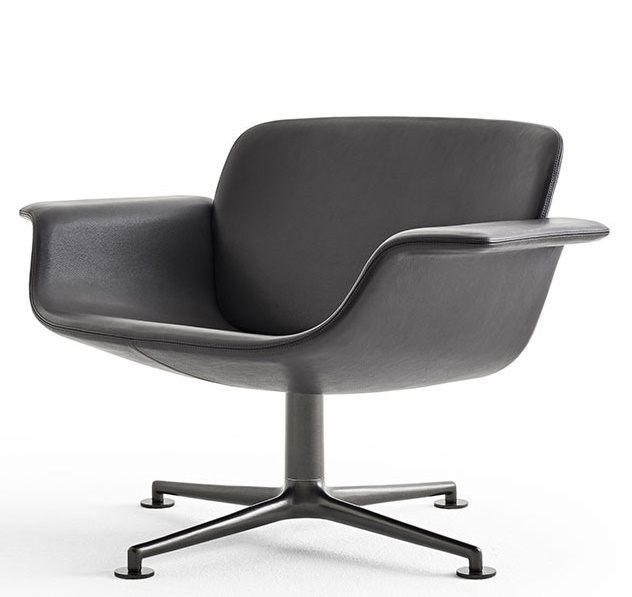 KN01 Lounge Swivel Armchair Knoll International