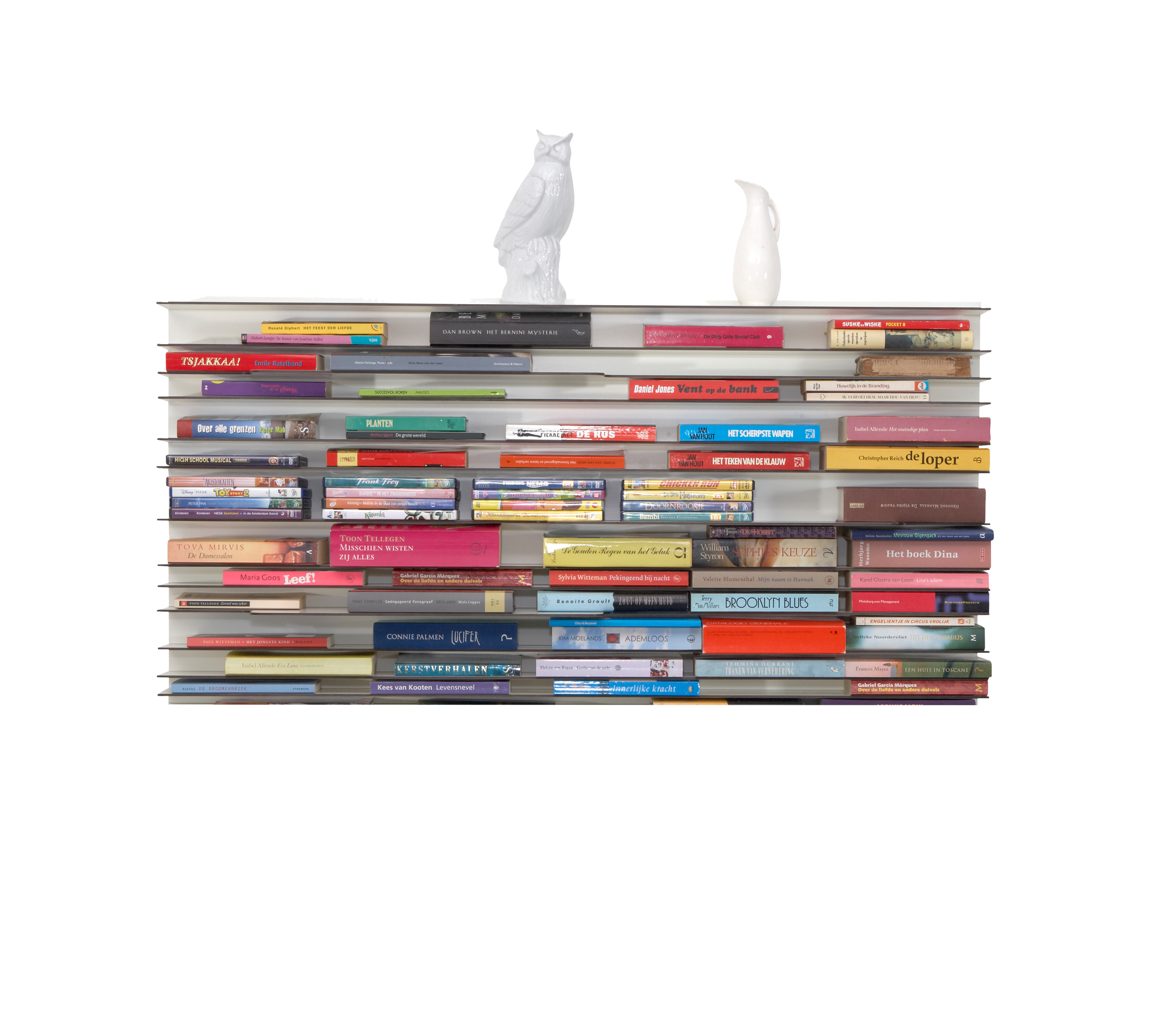 Paperback bookshelf Spectrum white 120x60 cm Paperback bookshelf Spectrum white 120x60 cm
