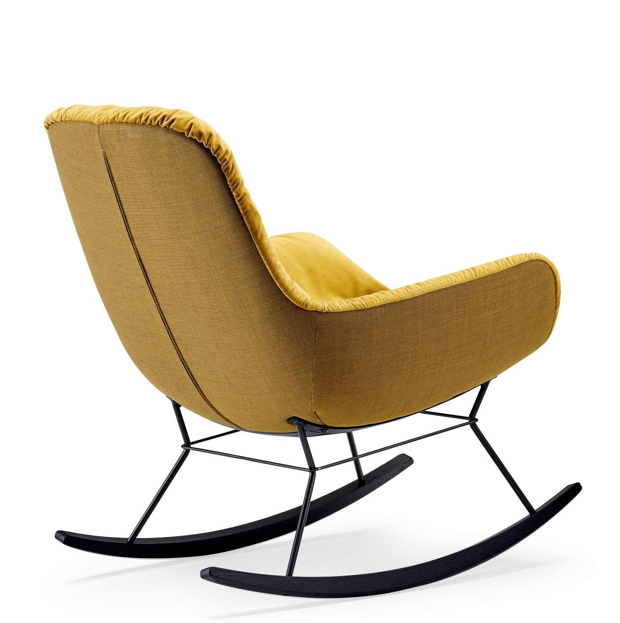 Leya Rocking Lounge Chair Freifrau Manufaktur