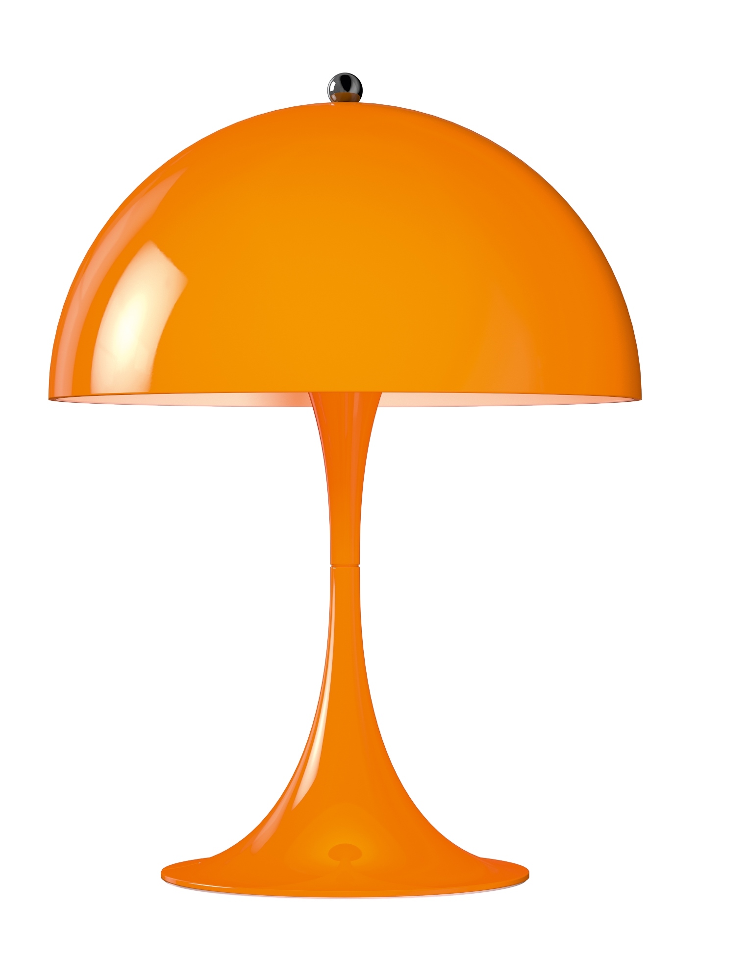 Panthella 250 Table lamp LED Louis Poulsen Metal painted orange