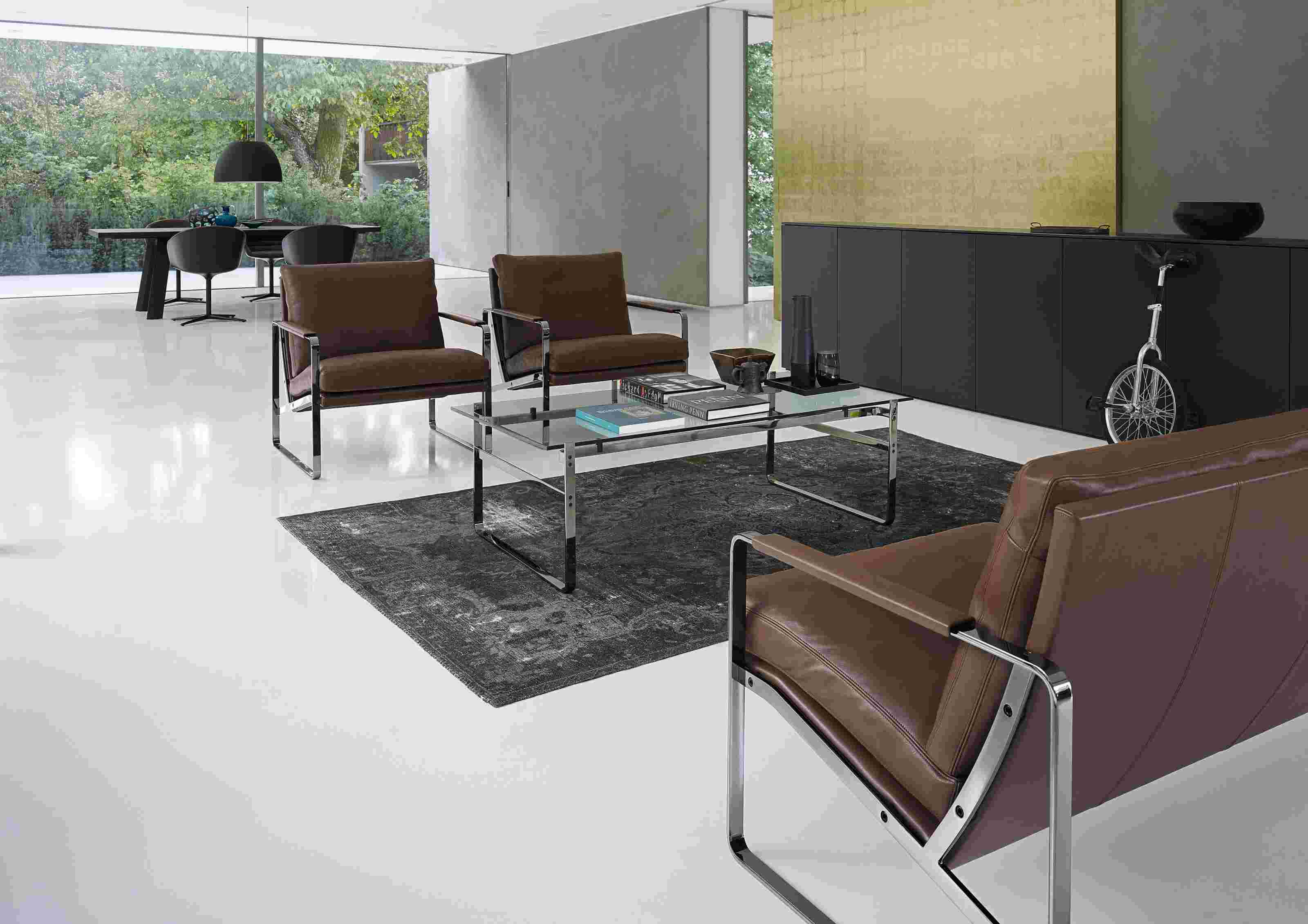 710 Fabricius 2-seater / 3-seater Sofa Walter Knoll 
