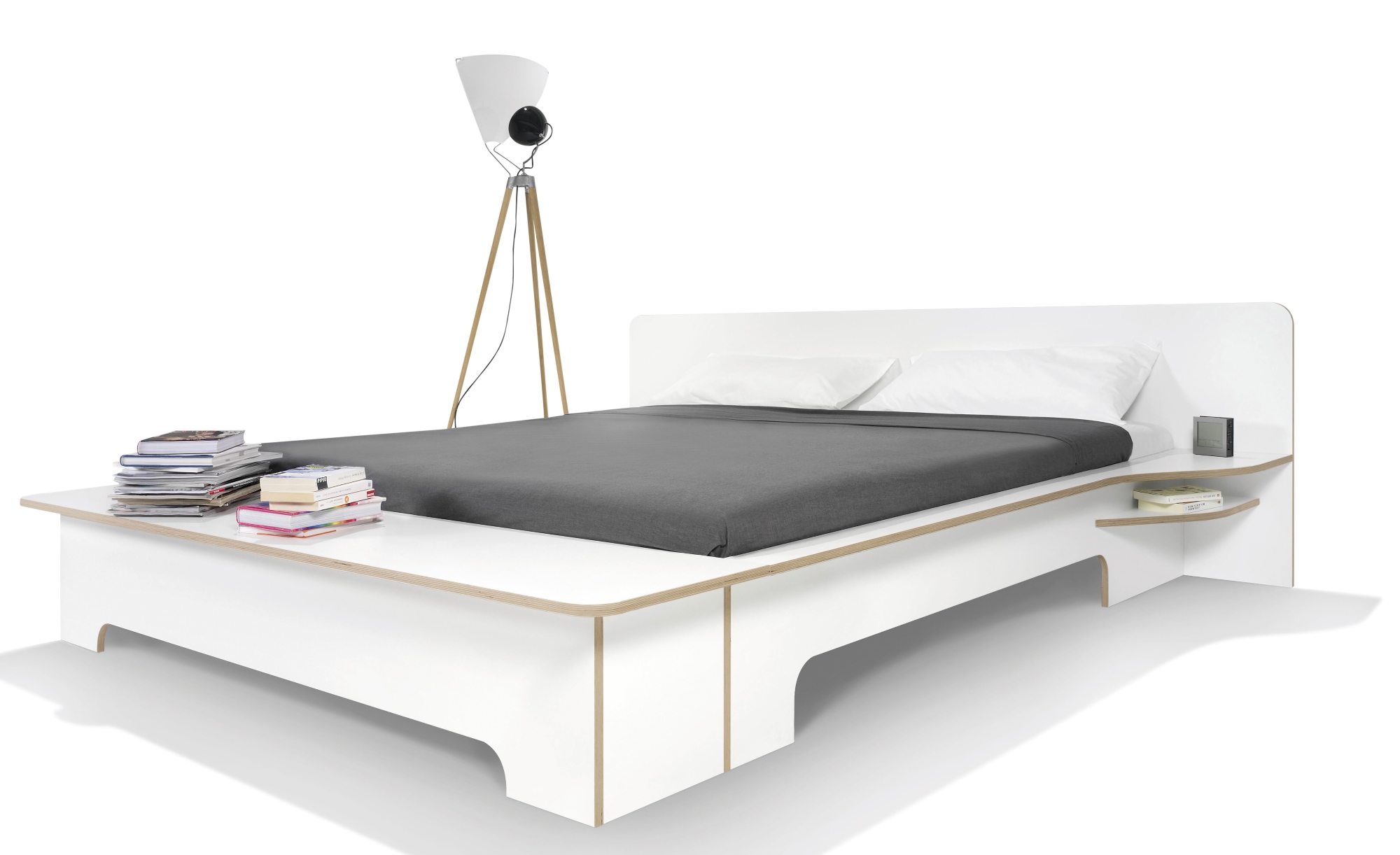 Plane Double bed Müller Möbelwerkstätten