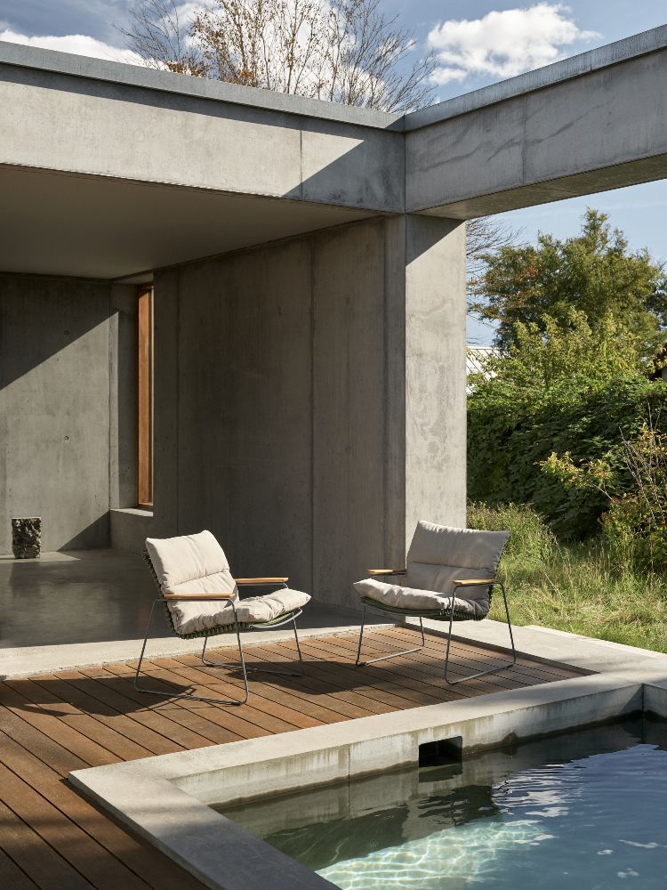 Cushion Cushion for Click Roomy Lounge Chair Armchair Outdoor Houe
