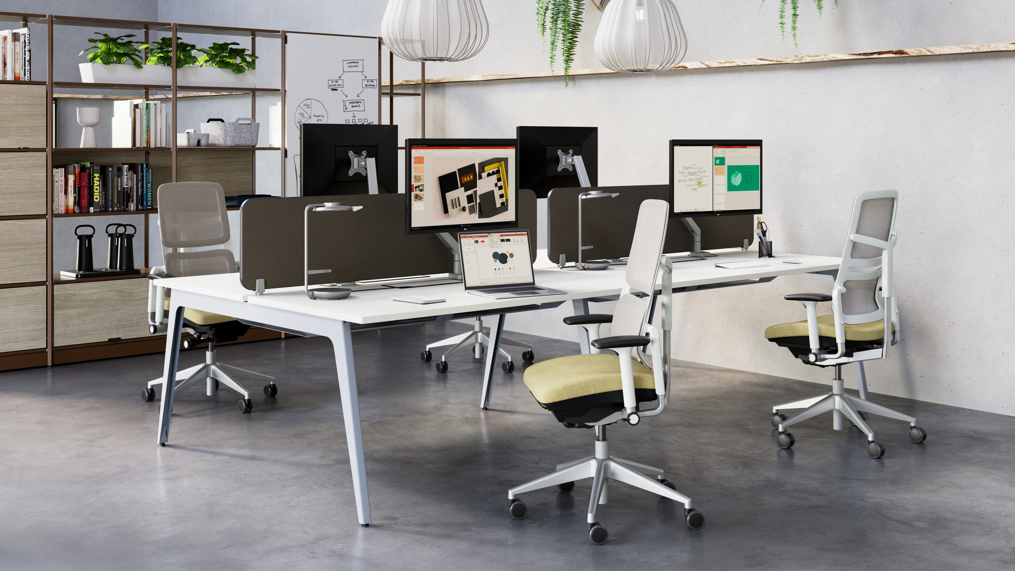 Please Air task chair with mesh back Steelcase 