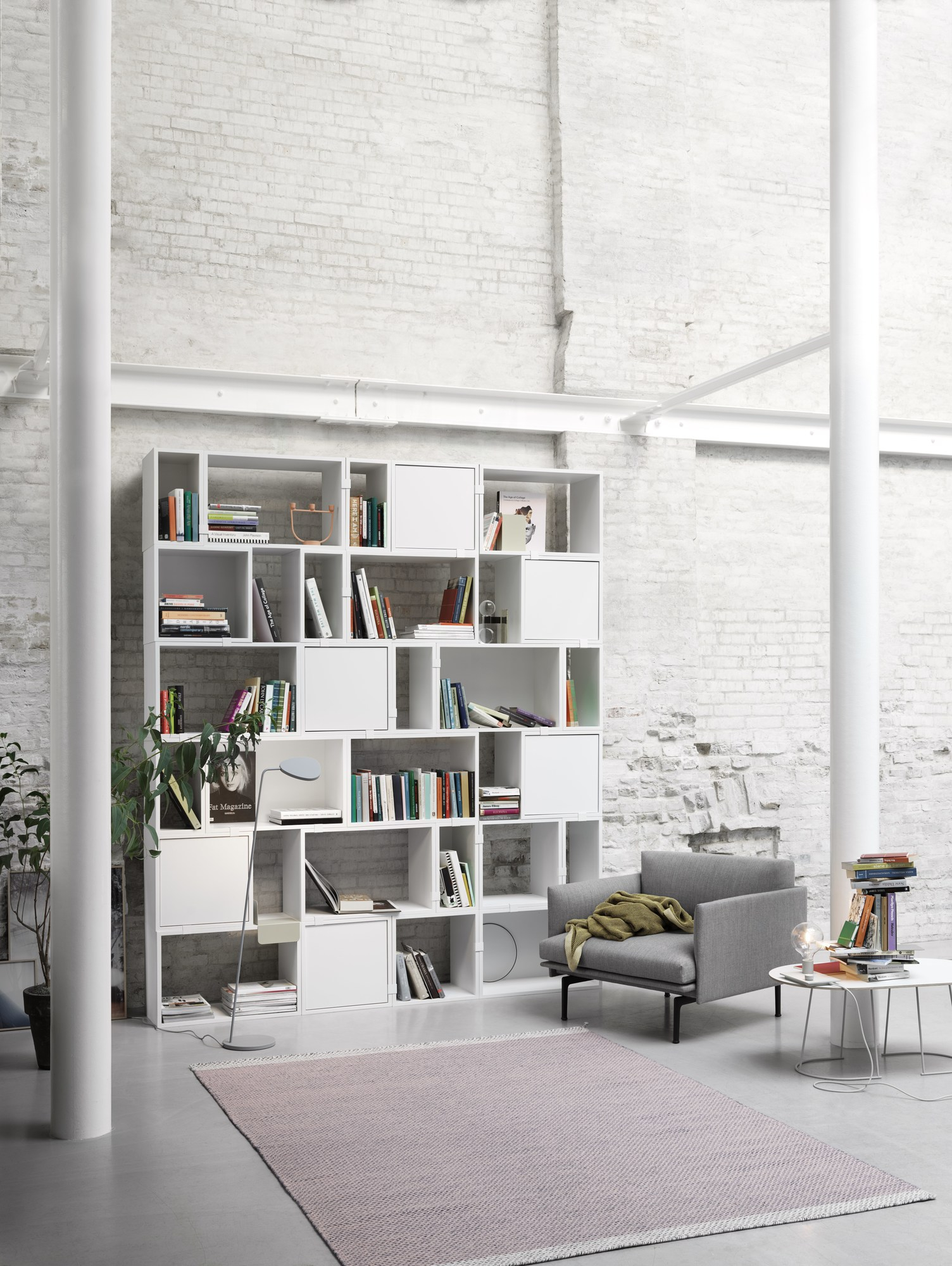Stacked Storage System 2.0 Shelf system Muuto