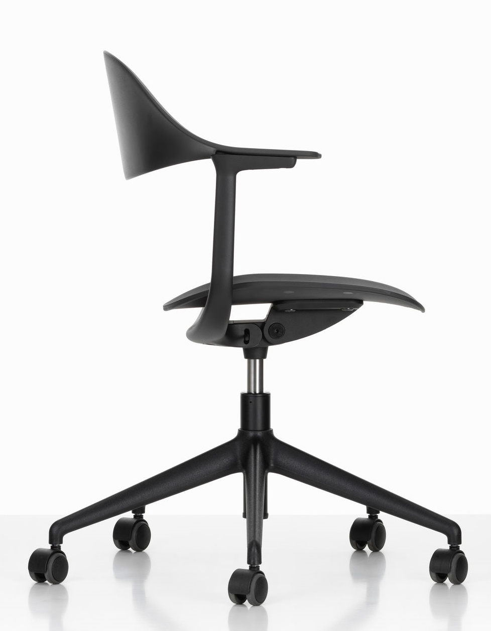 Mynt back and seat plastic office swivel chair Vitra