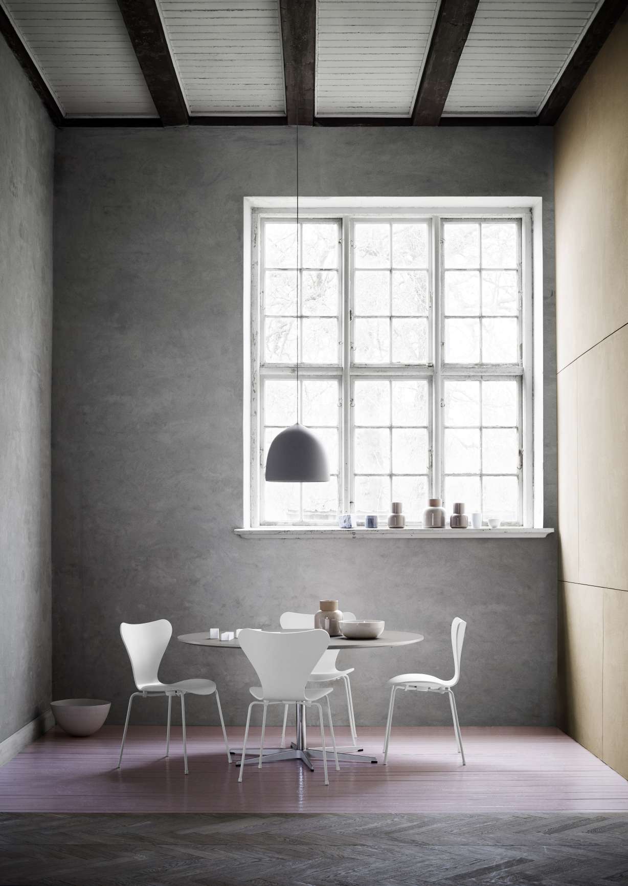 Coffee table series Round Fritz Hansen