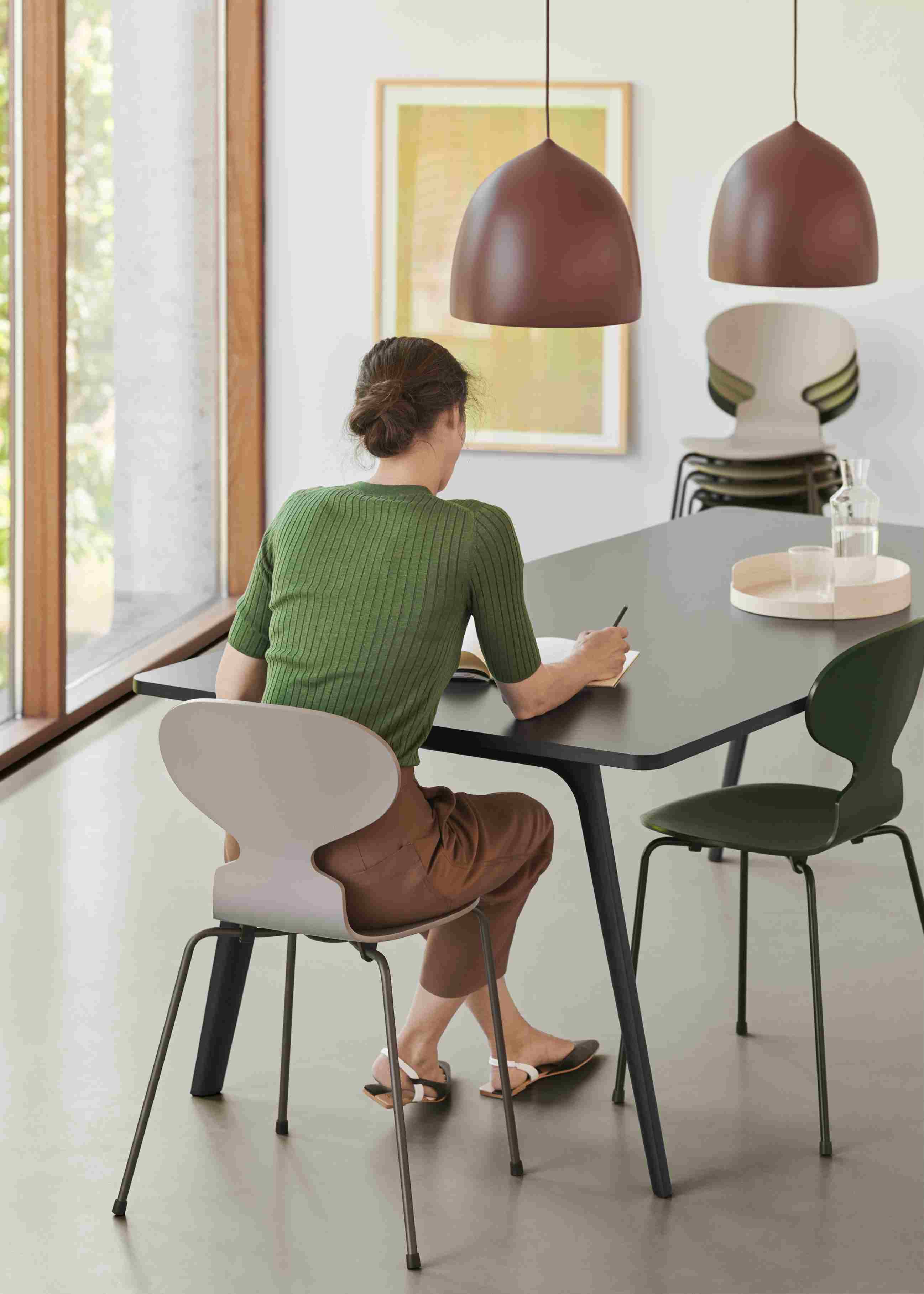 The Ant Chair 3101 4-leg frame Fritz Hansen 