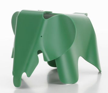 Eames Elephant Small small RE Vitra Smaragd