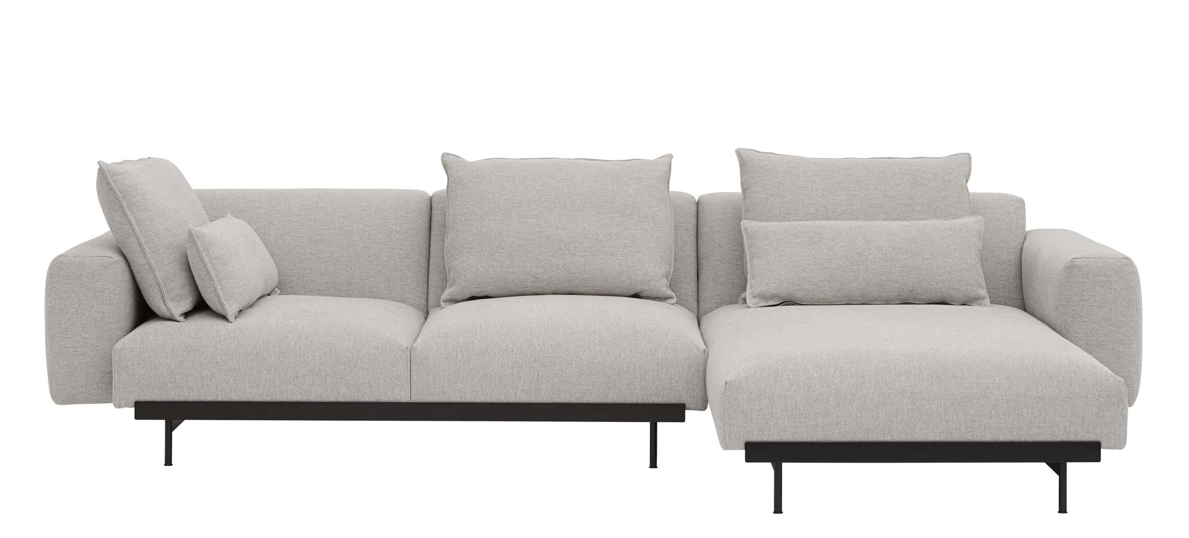 In Situ Modular Sofa 3-Seater Chaise Longue Muuto