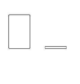 Componibili 4972 - square tray / lid for 4979 Kartell SINGLE PIECES