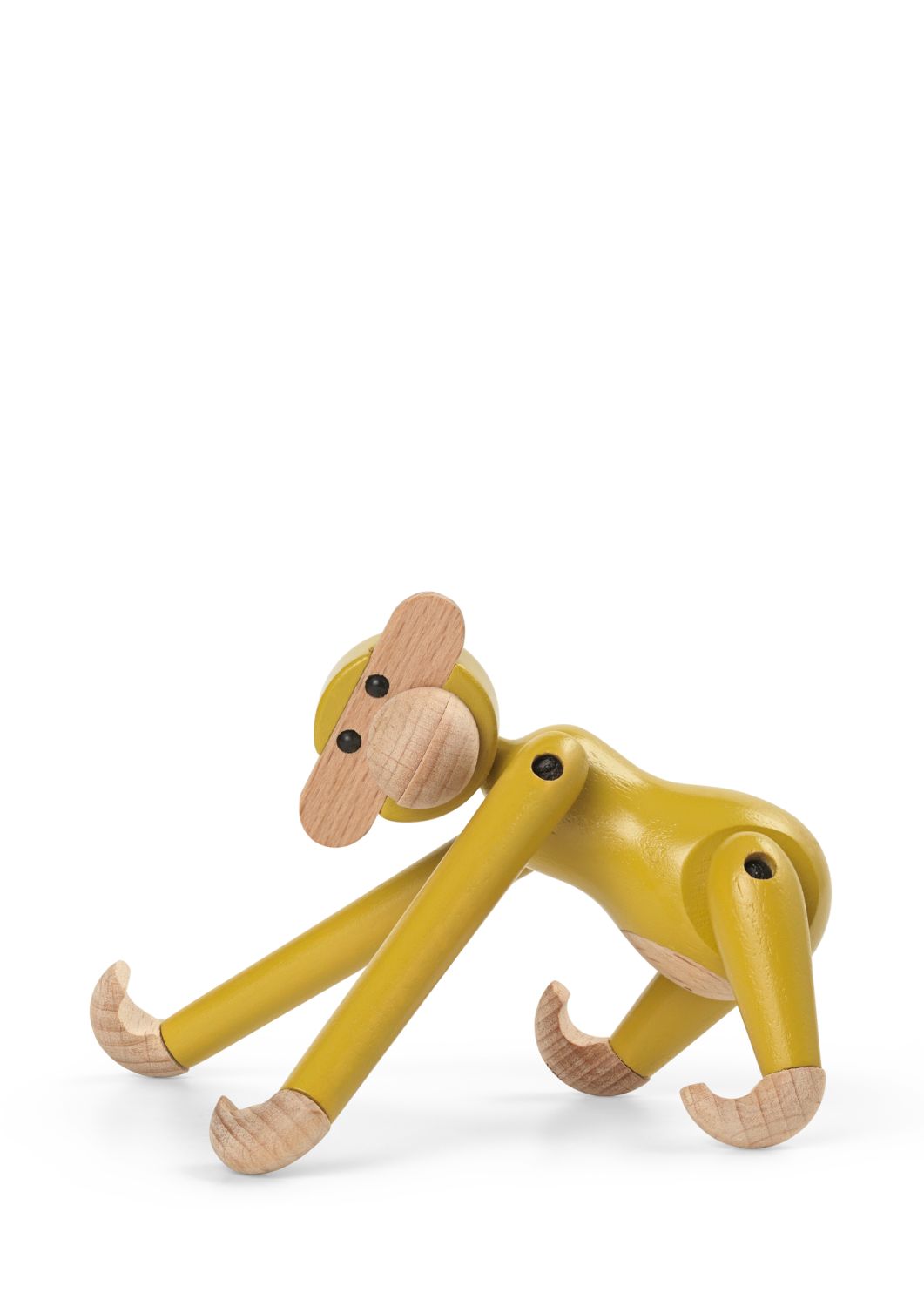 Monkey Mini coloured Kay Bojesen Vintage Yellow
