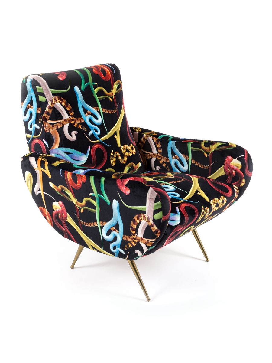 Toiletpaper armchair Snakes Seletti Toiletpaper armchair Snakes Seletti