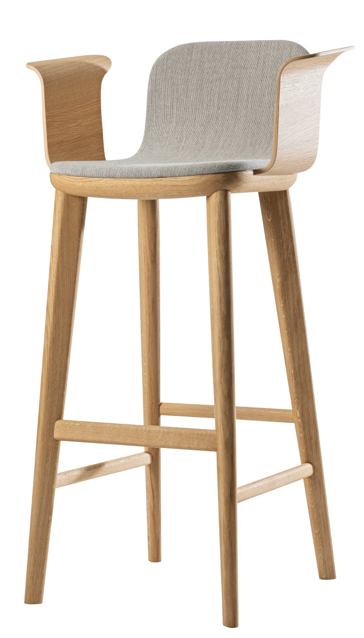 Aeon Comfort Barstool Barstool with armrests Fully upholstered Zeitraum