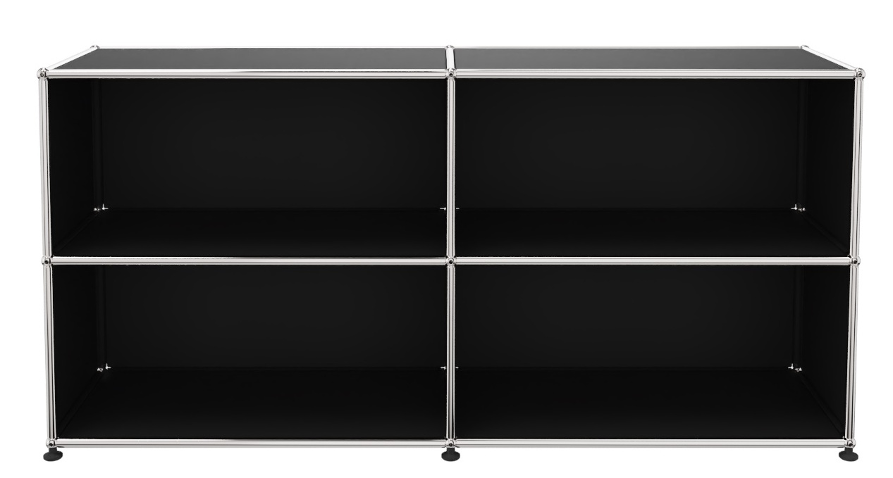 USM Haller Sideboard Open Graphite black - FAST DELIVERY