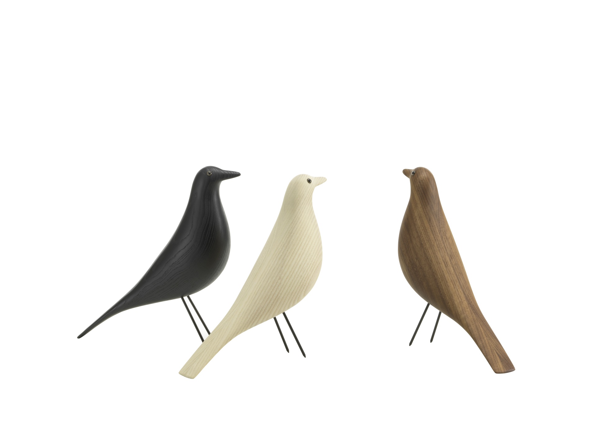 Eames House Bird Sculpture Ash black Vitra NEW VERSION