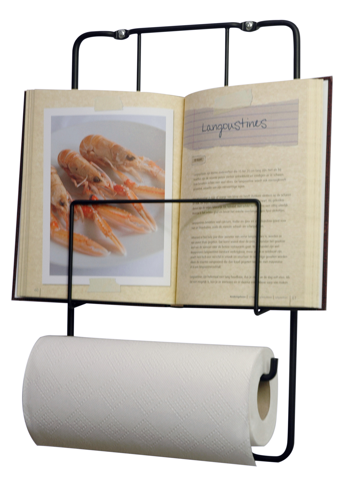 Cook Book Frame paper towel / Cookbook holder Capventure SINGLE PIECES