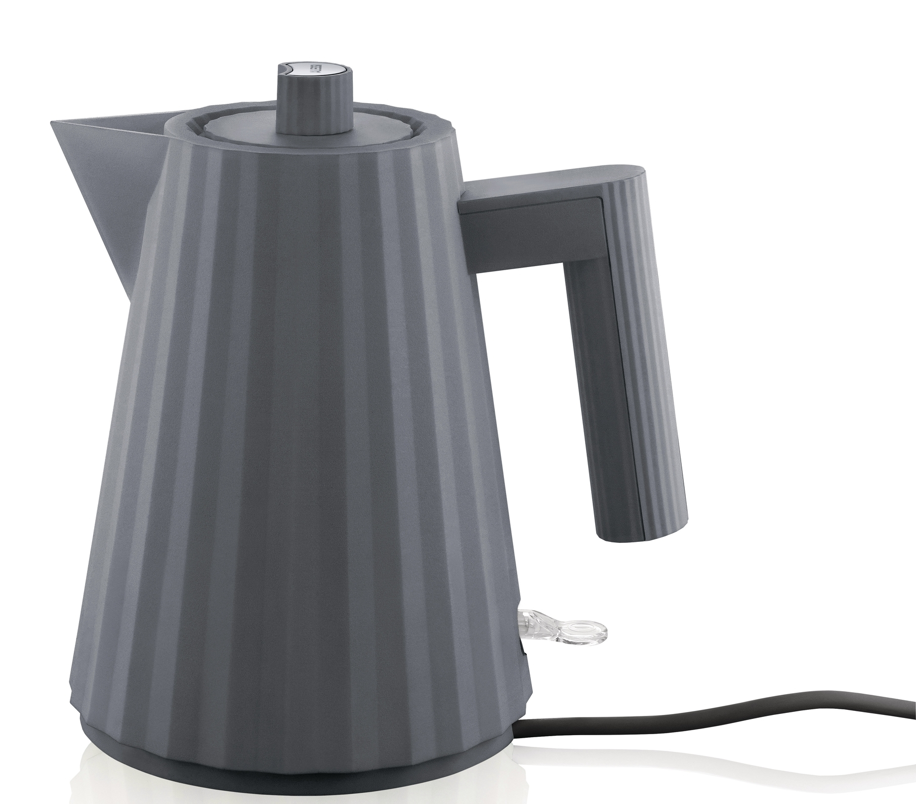 MDL06/1 G Plissé Water Boiler Small grey Alessi