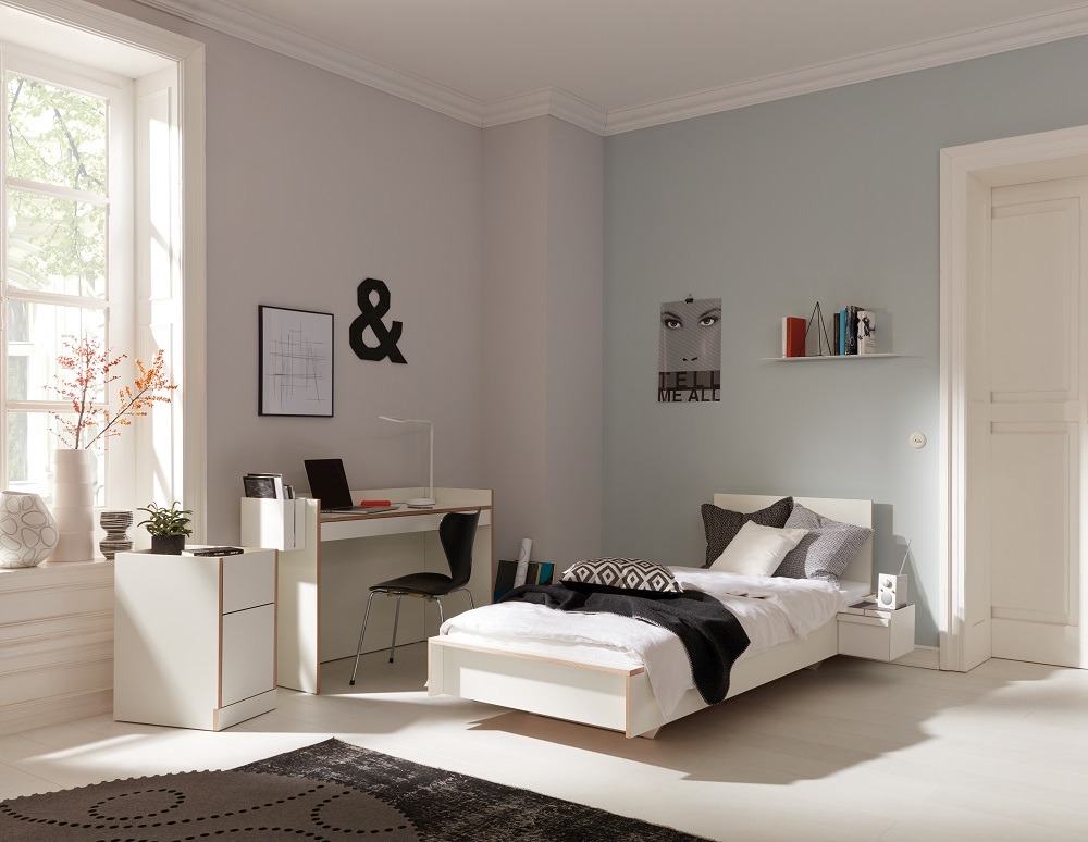 Flai single bed CPL Müller Möbelwerkstätten