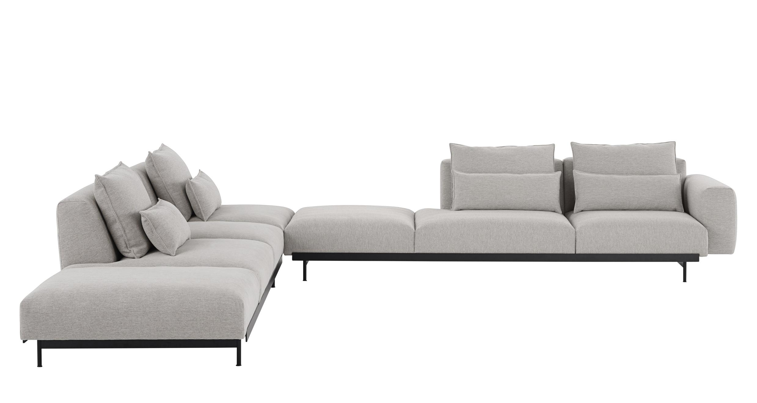 In Situ Modular Sofa 3-Seater Chaise Longue Muuto