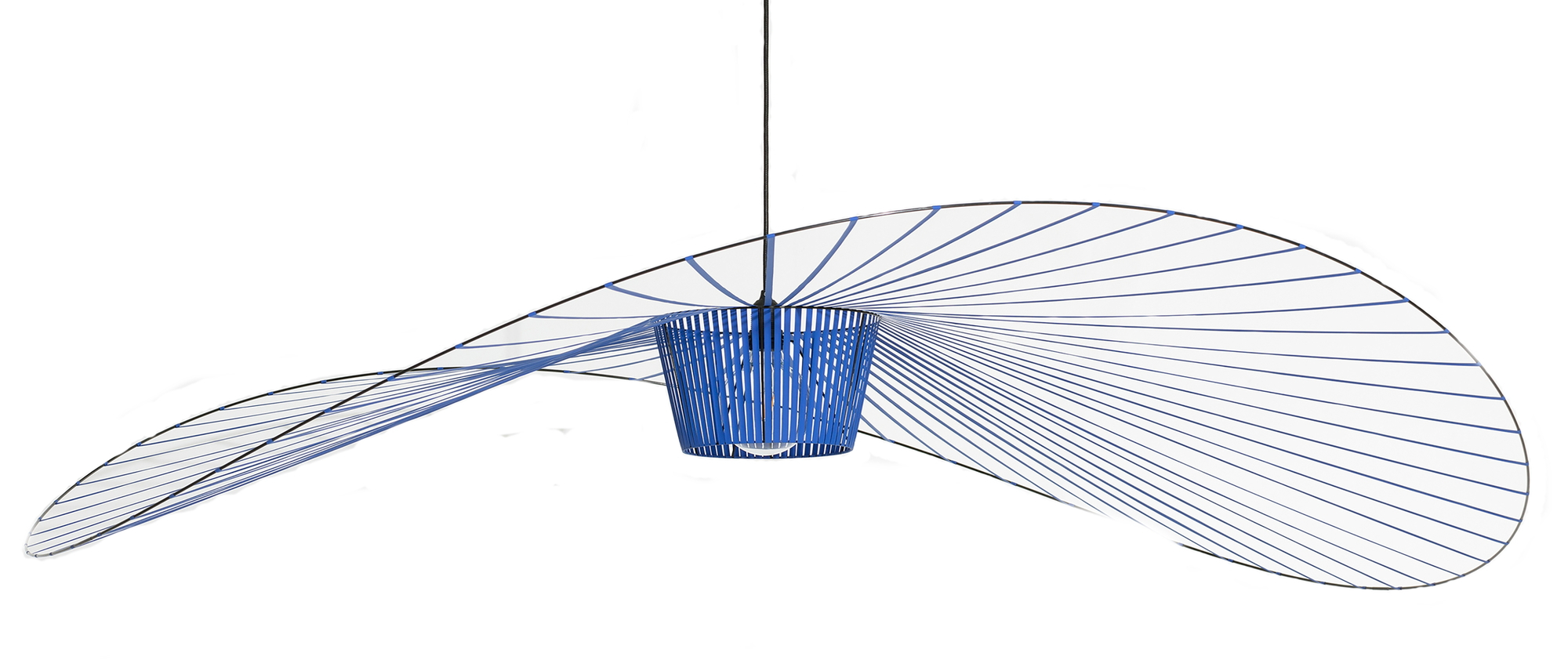 Vertigo Pendant Light Large Cobalt Blue Petite Friture