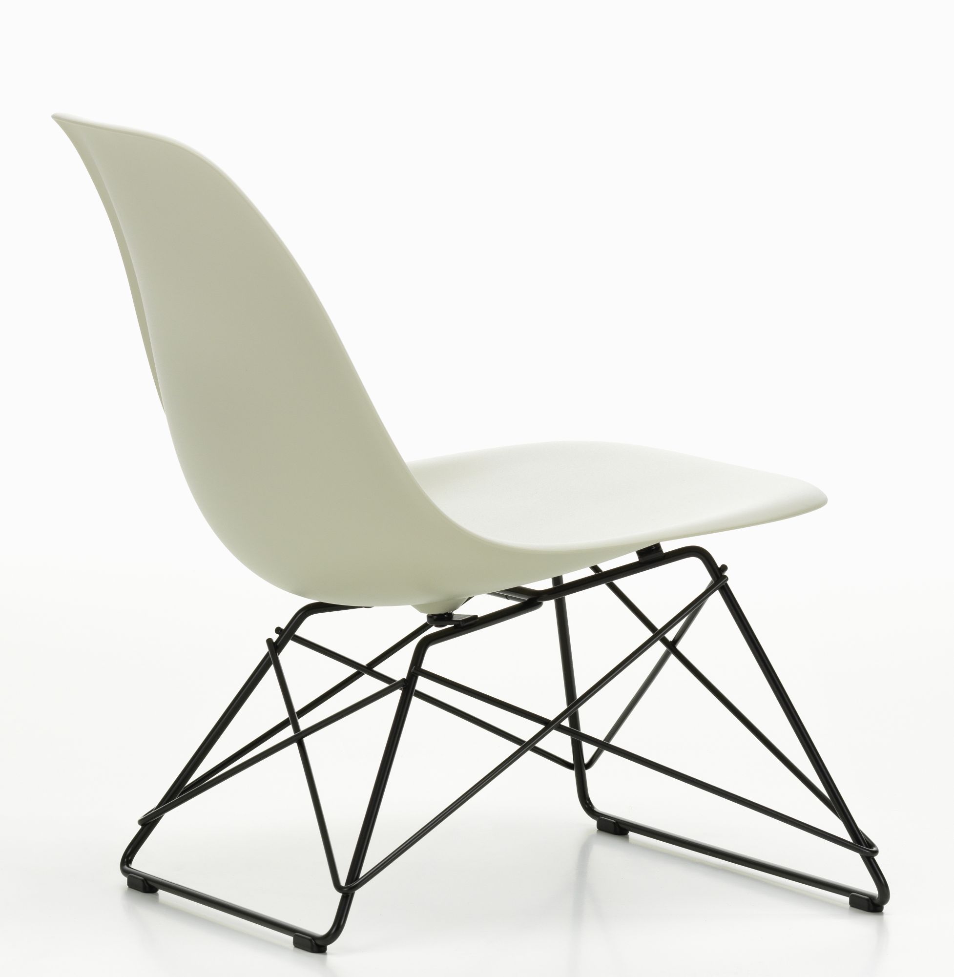 Eames Plastic Side Chair LSR Chair Vitra