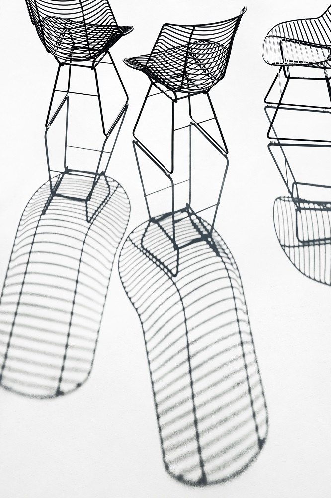 Flow Filo SLIM Indoor/Outdoor Chair Skid Frame MDF Italia 