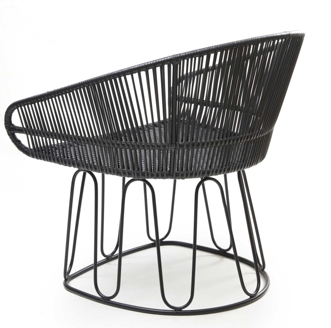 Circo Lounge Chair Lounge Chair Outdoor ames Black matt / Black