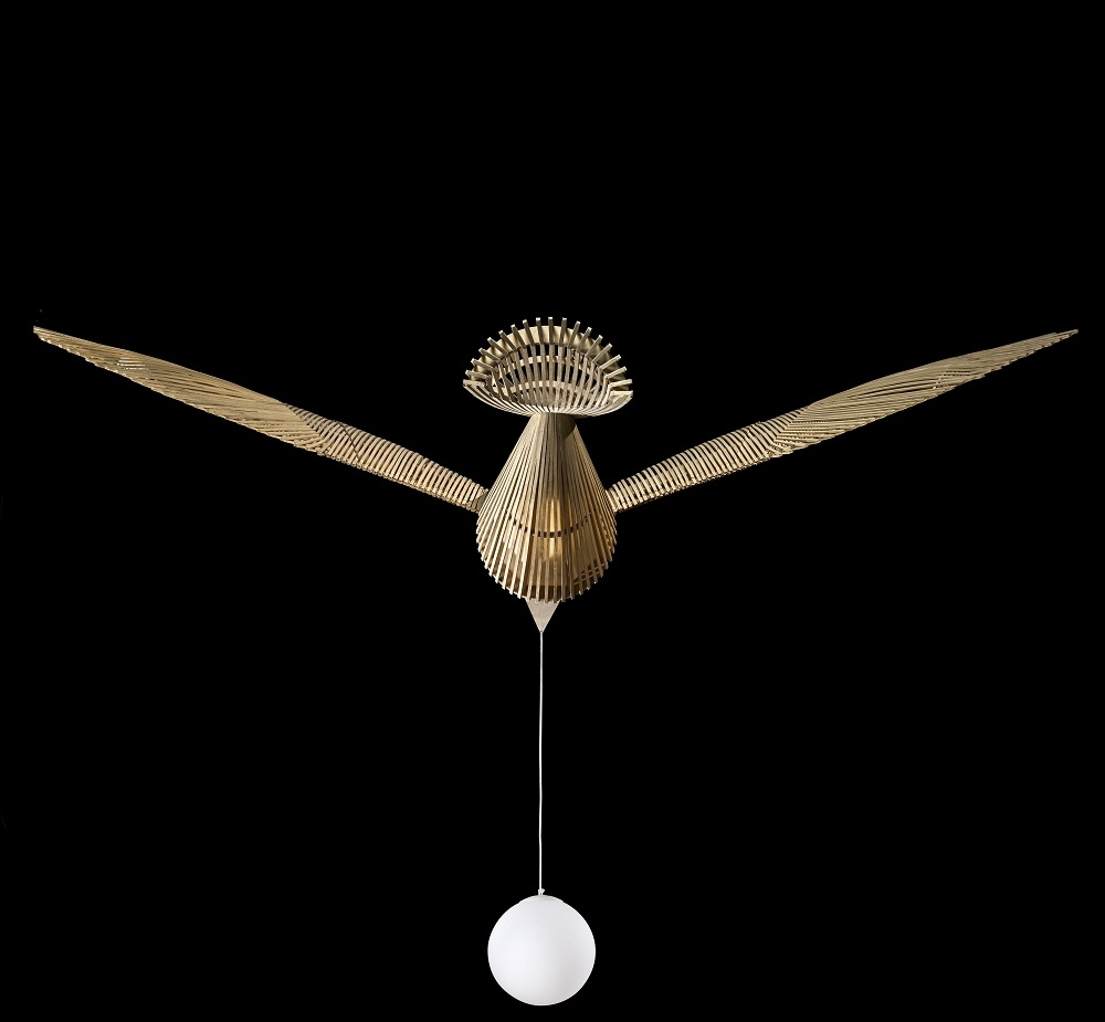 Big Bird / Birdy Suspension Lamp Sculpture LZF Lamps 
